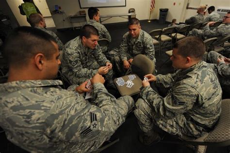 gambling in the military